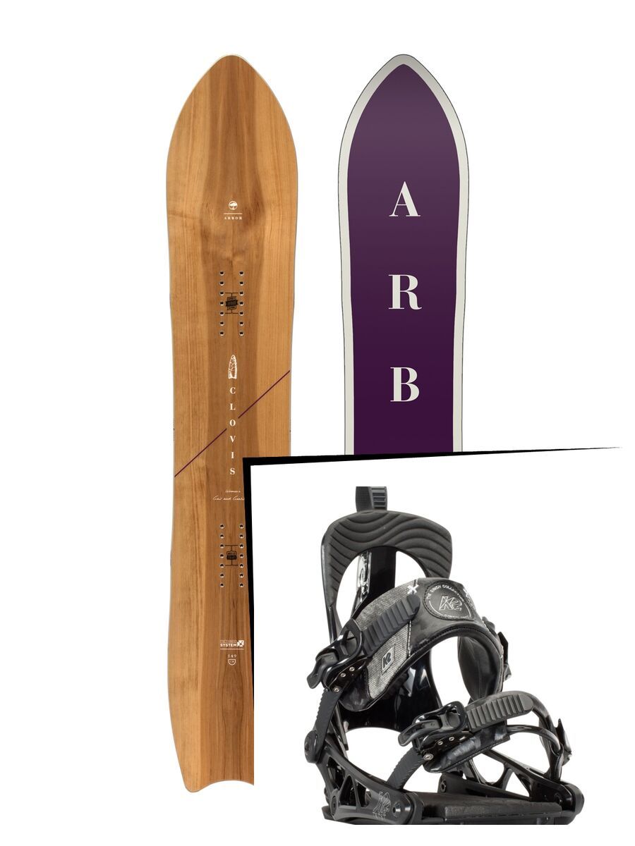 Set: Arbor Clovis Womens 2017 + K2 Cinch Tryst (1488392S) - Bild 1