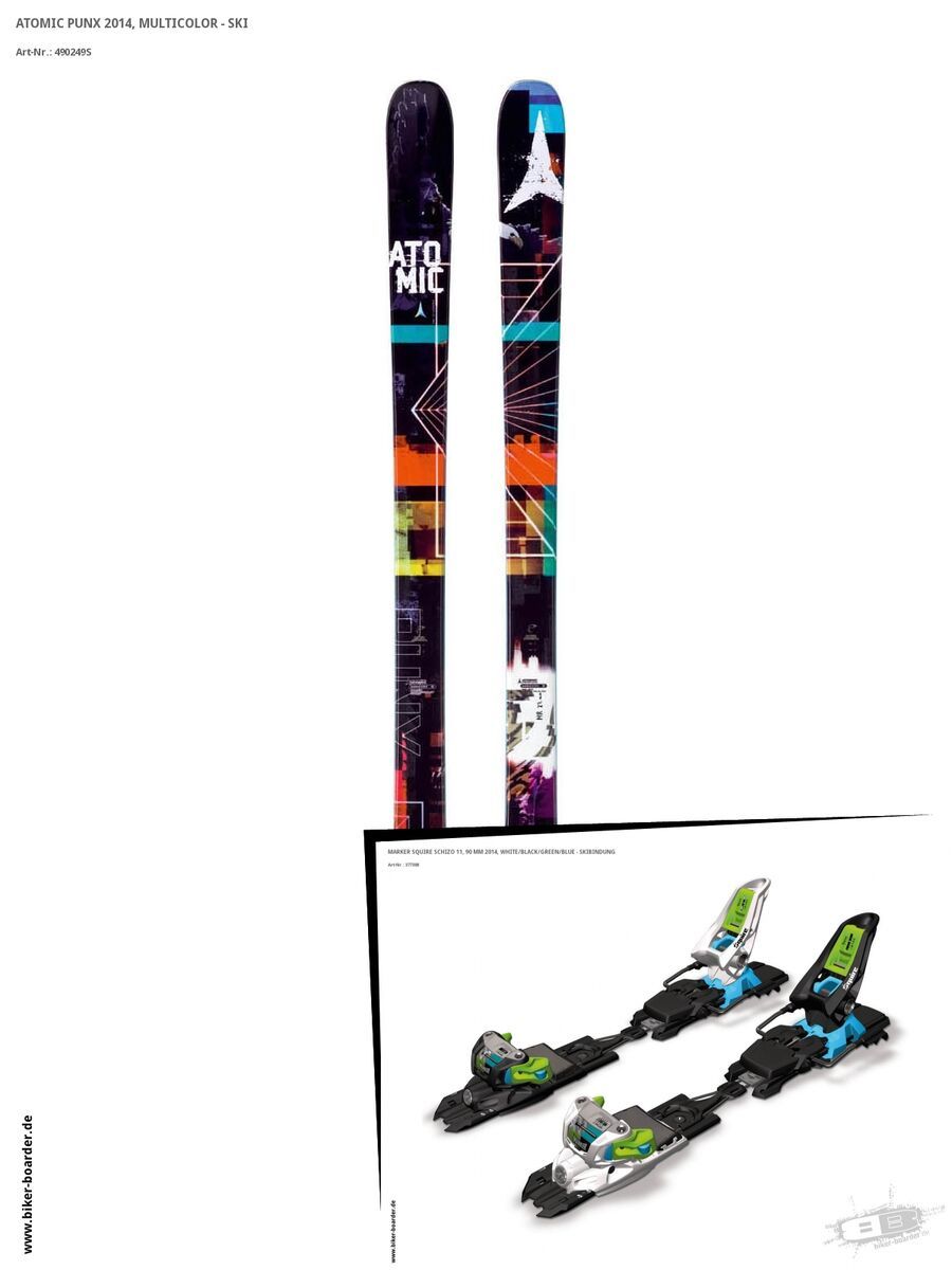 Atomic Set: Punx 2014 + Marker Squire Schizo 11 - Bild 1