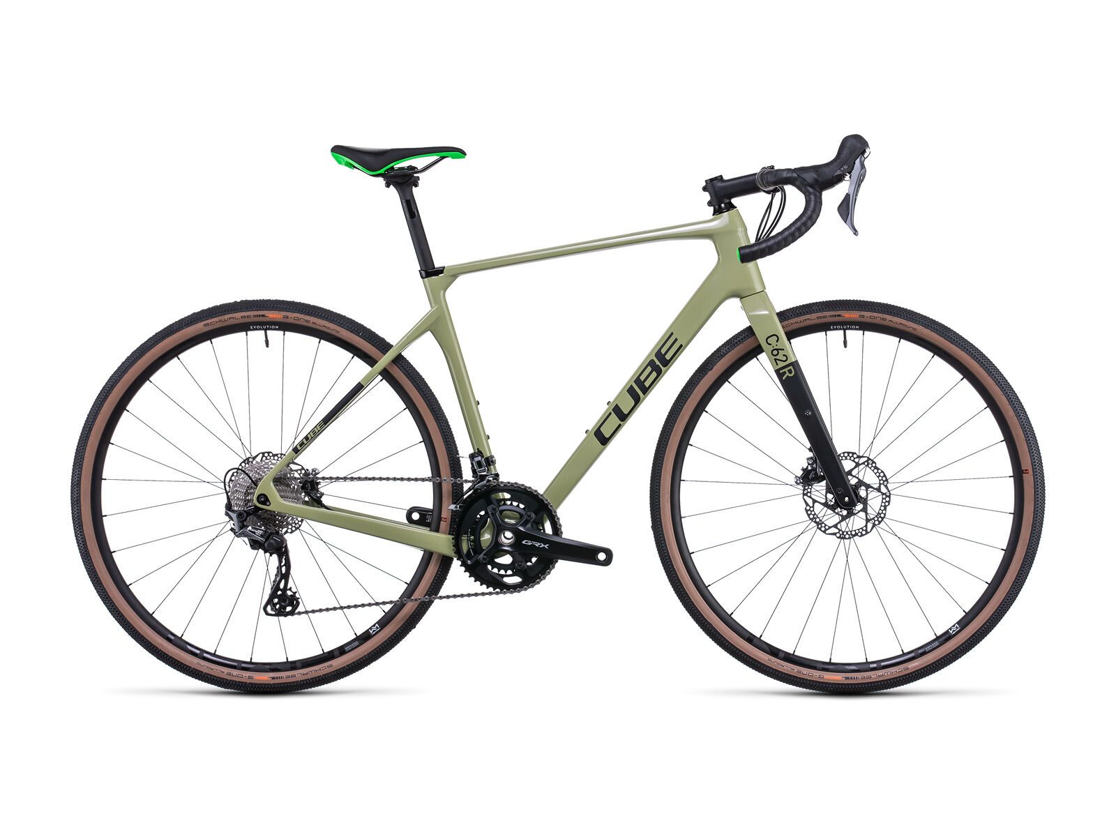 Cube Nuroad C:62 Race, green´n´flashgreen - Bild 1