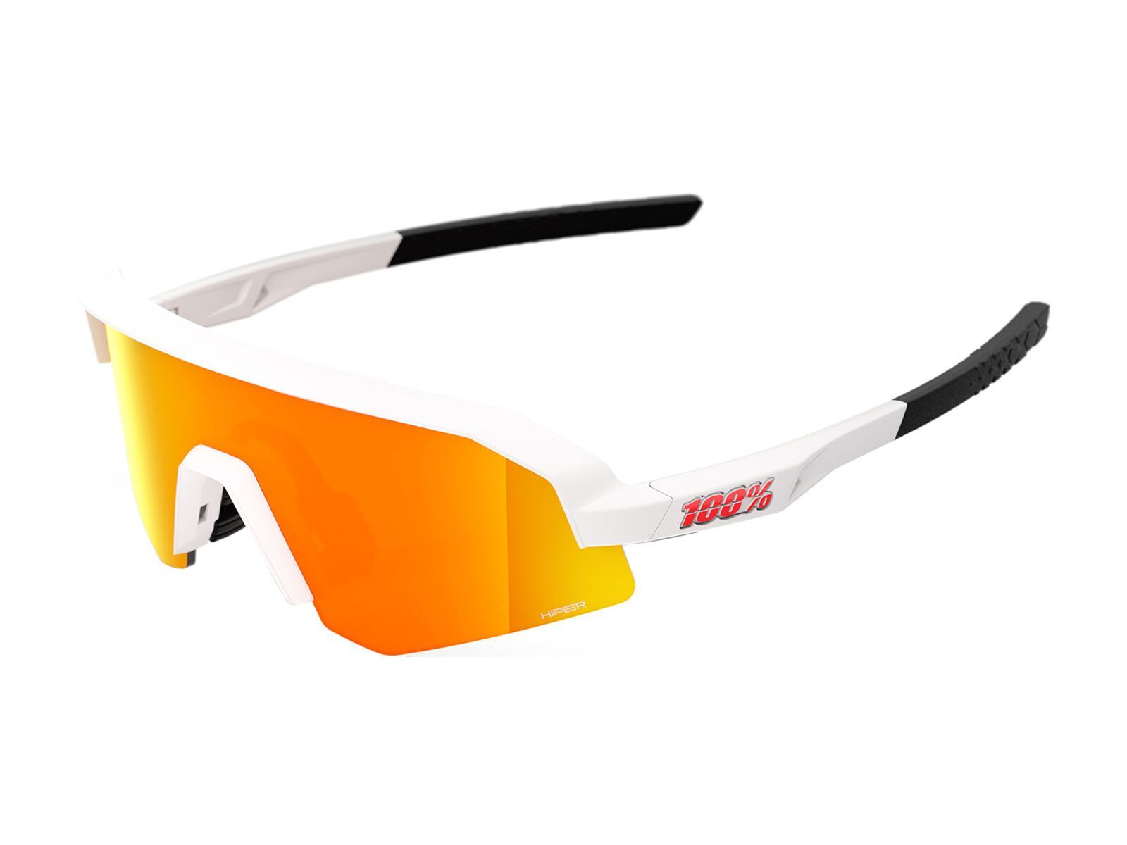 100% Slendale Youth, HiPER Red Multilayer Mirror  / matte white - Bild 1