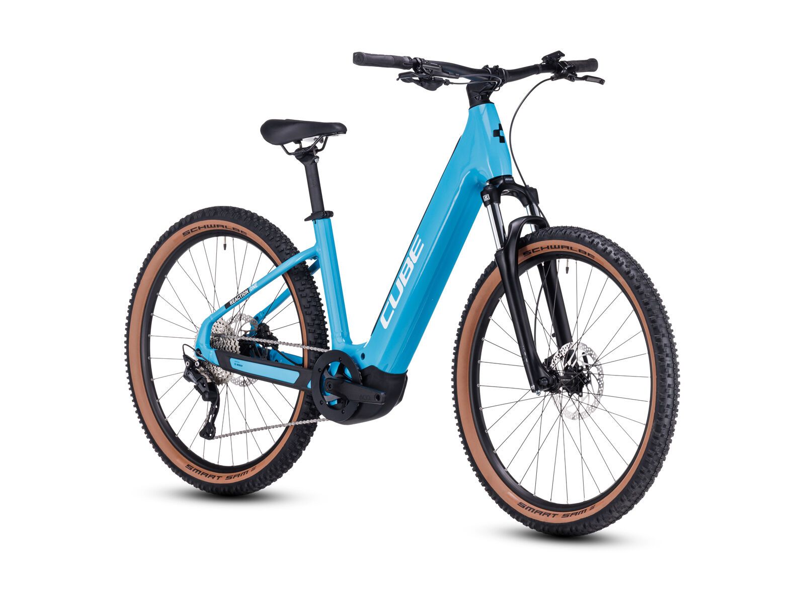 Cube Reaction Hybrid One 500 27.5 Easy Entry, skyblue´n´white - Bild 2