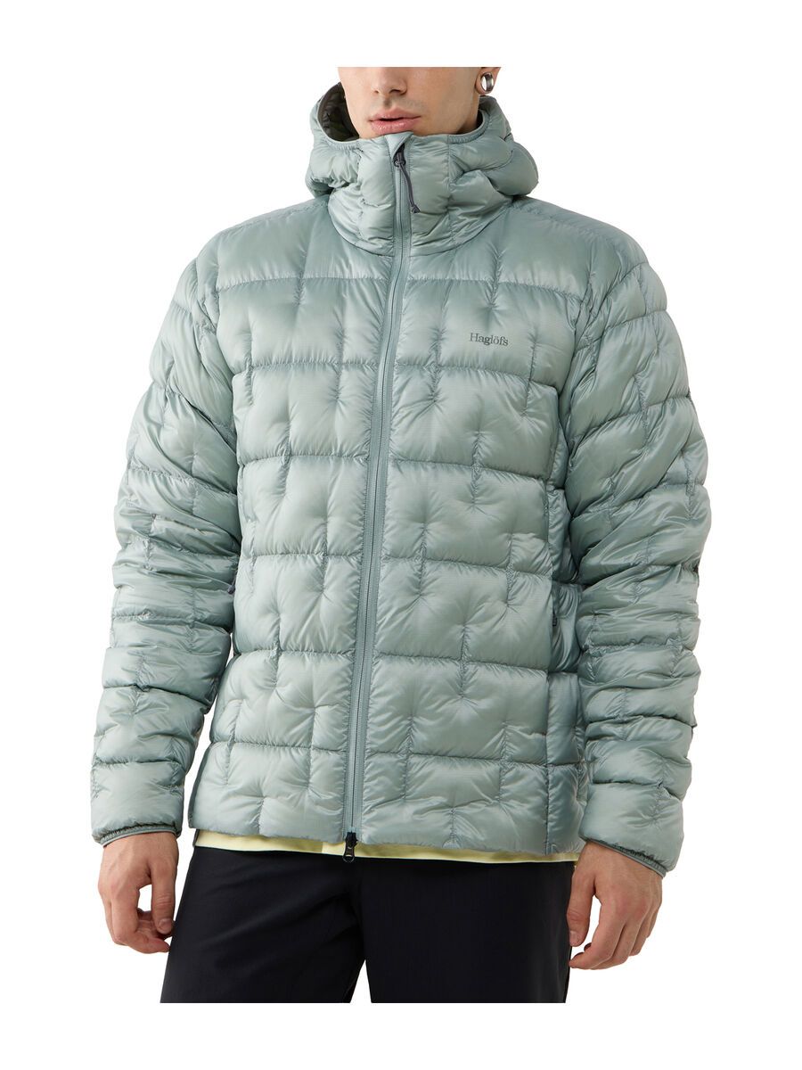 Haglöfs Hede Down Hood Men, dew green - Bild 3