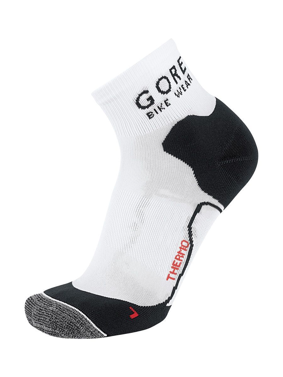 Gore Bike Wear Countdown Thermo Socken, white/black - Bild 1