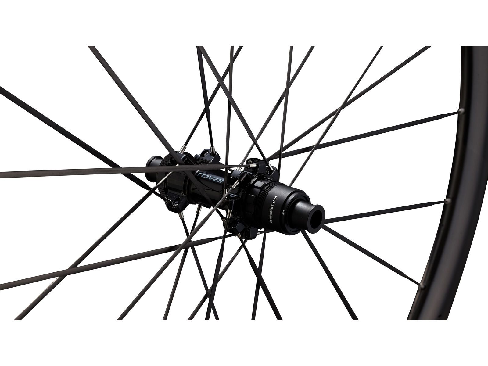 Specialized Roval Alpinist CLX III - 700C / 12x142 mm, gloss carbon/gloss white - Bild 3