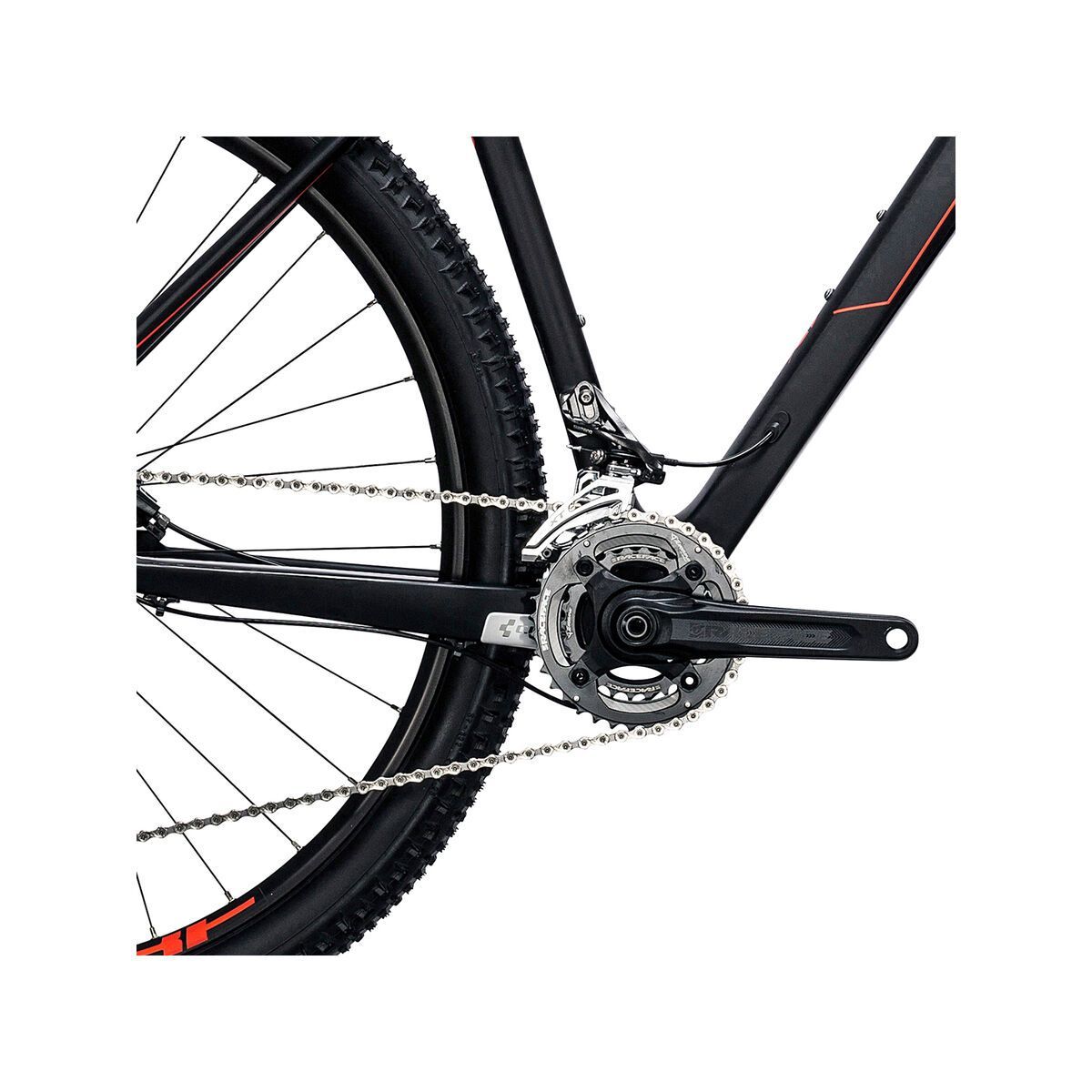 Cube Reaction GTC 27.5, carbon´n´flashred - Bild 3