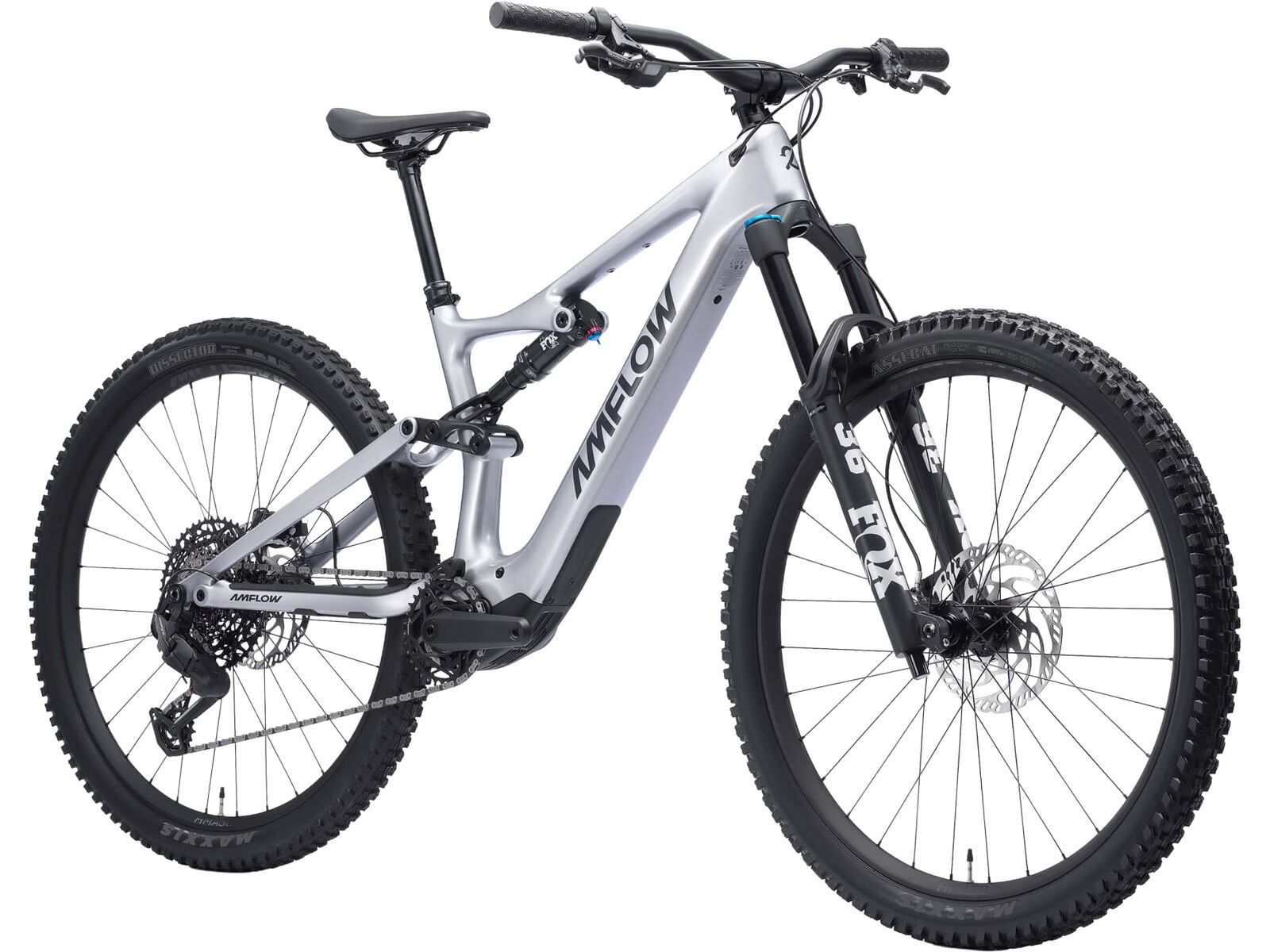 Amflow PL Carbon - 800 Wh, satin silver - Bild 2