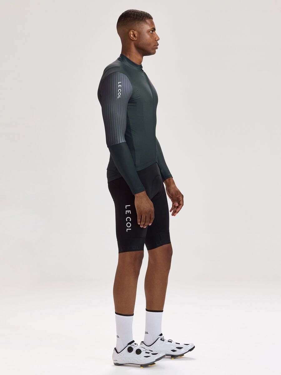 Le Col Pro Aero Long Sleeve Jersey, grey - Bild 6
