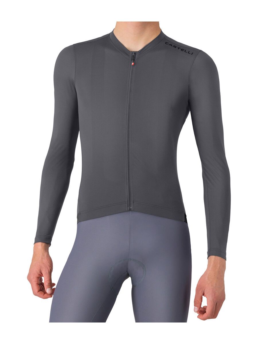 Castelli Espresso 2 Long Sleeve Jersey, smoky gray - Bild 1