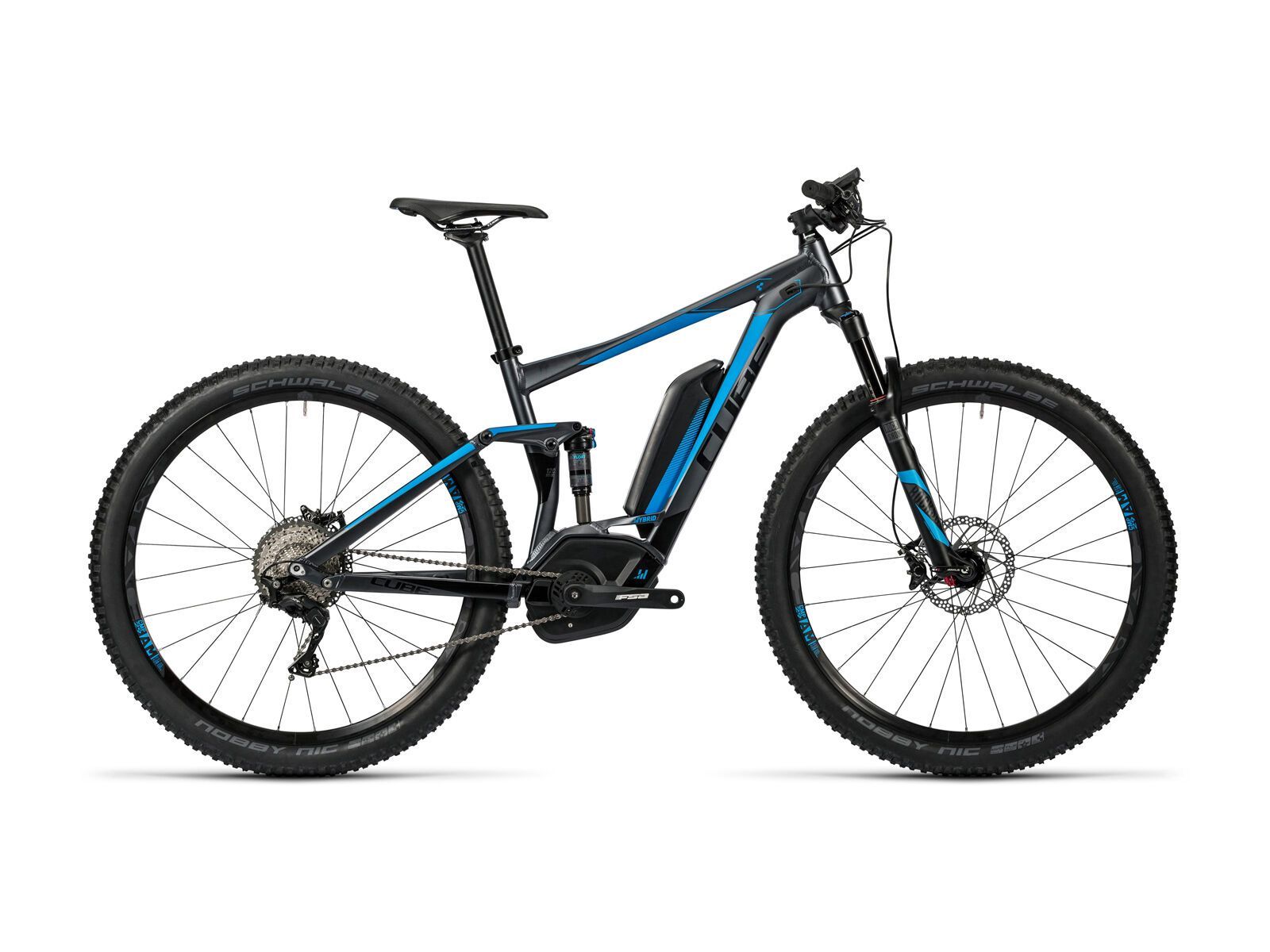 Cube Stereo Hybrid 120 HPA Race 500 27.5, iridium´n´flashblue - Bild 1