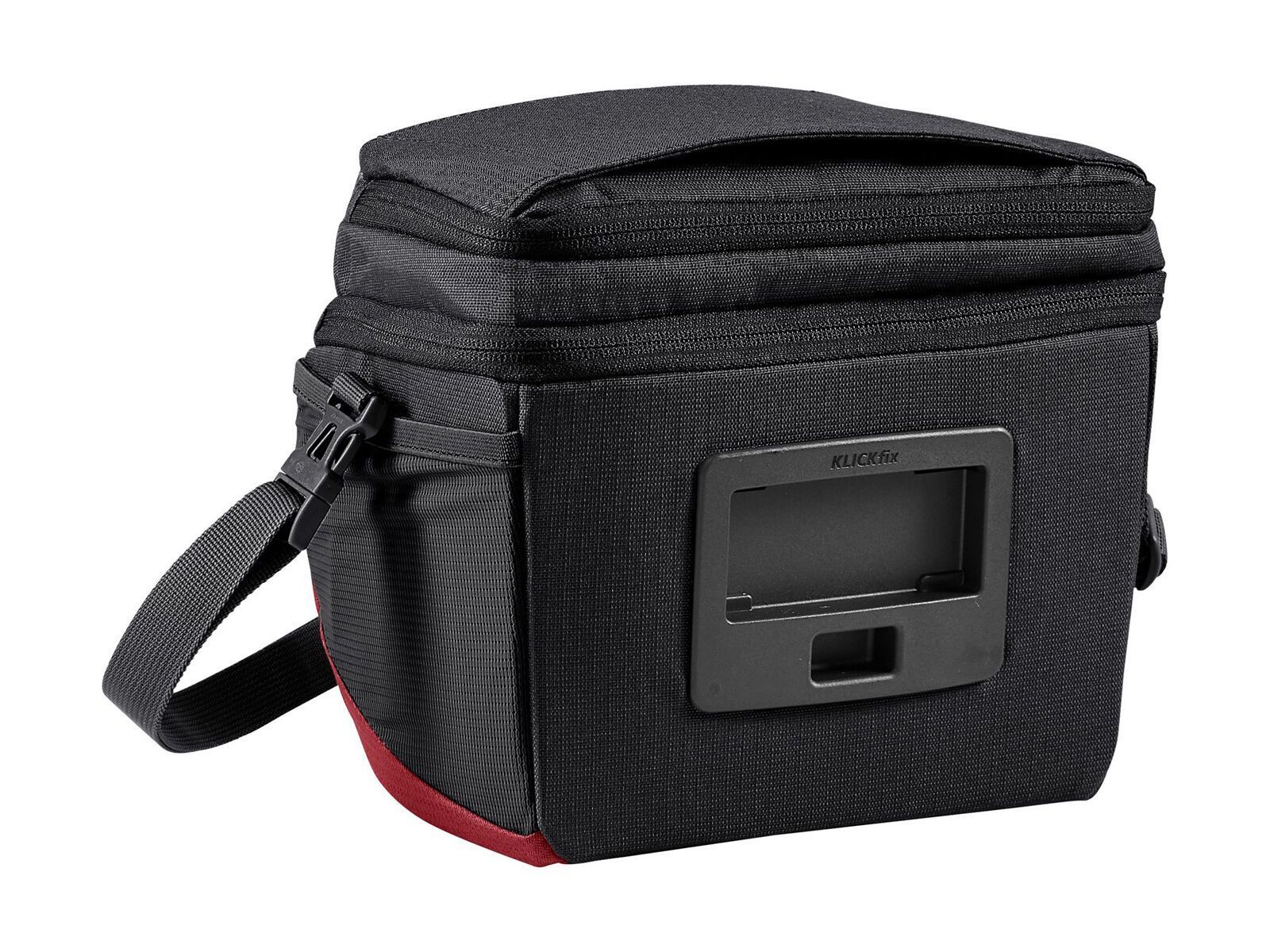 Vaude OnTour Box M (KLICKfix ready), black/carmine - Bild 2