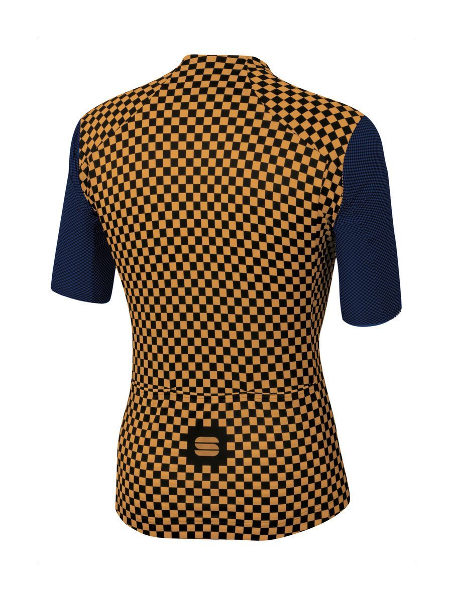 Sportful Checkmate Jersey, blue twilight/gold - Bild 2