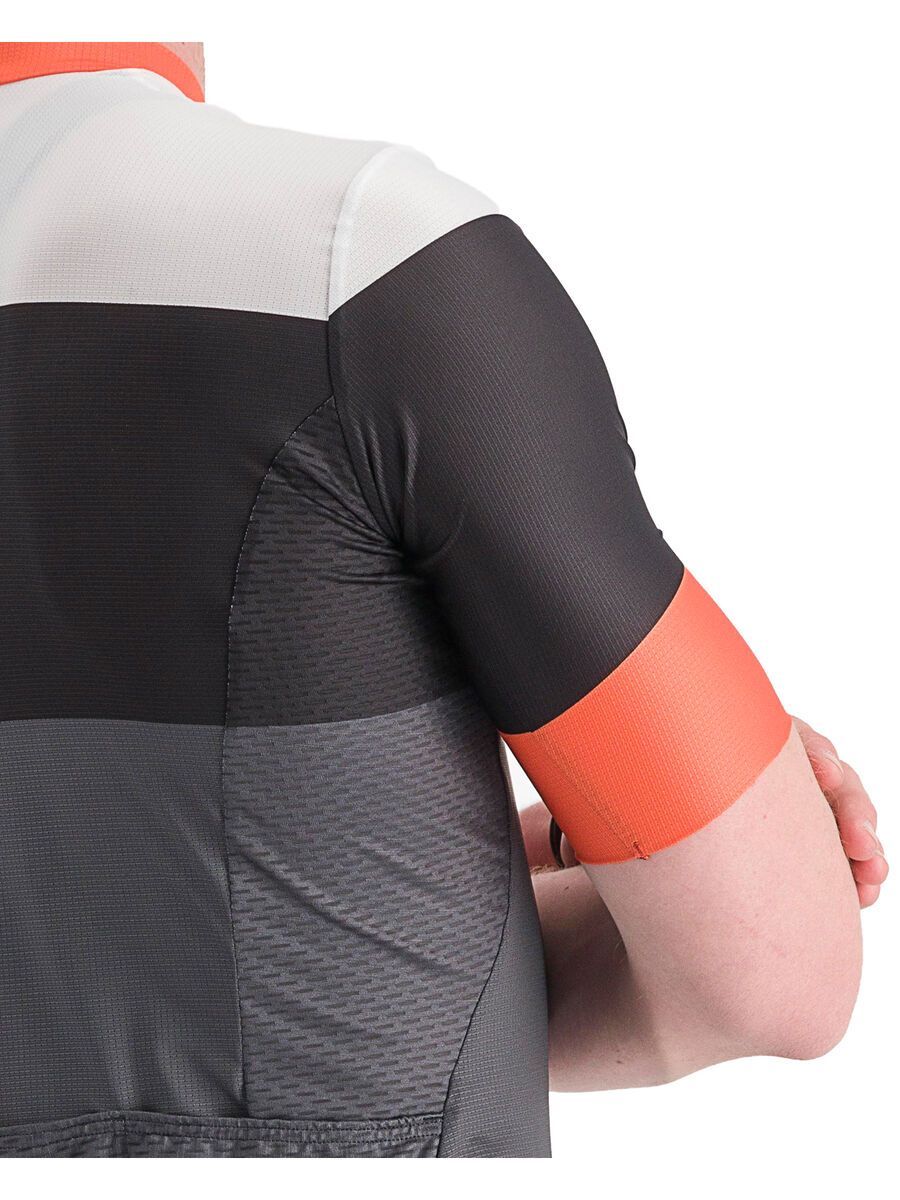 Castelli Sezione Jersey, dark gray/black-scarlet ibis - Bild 4