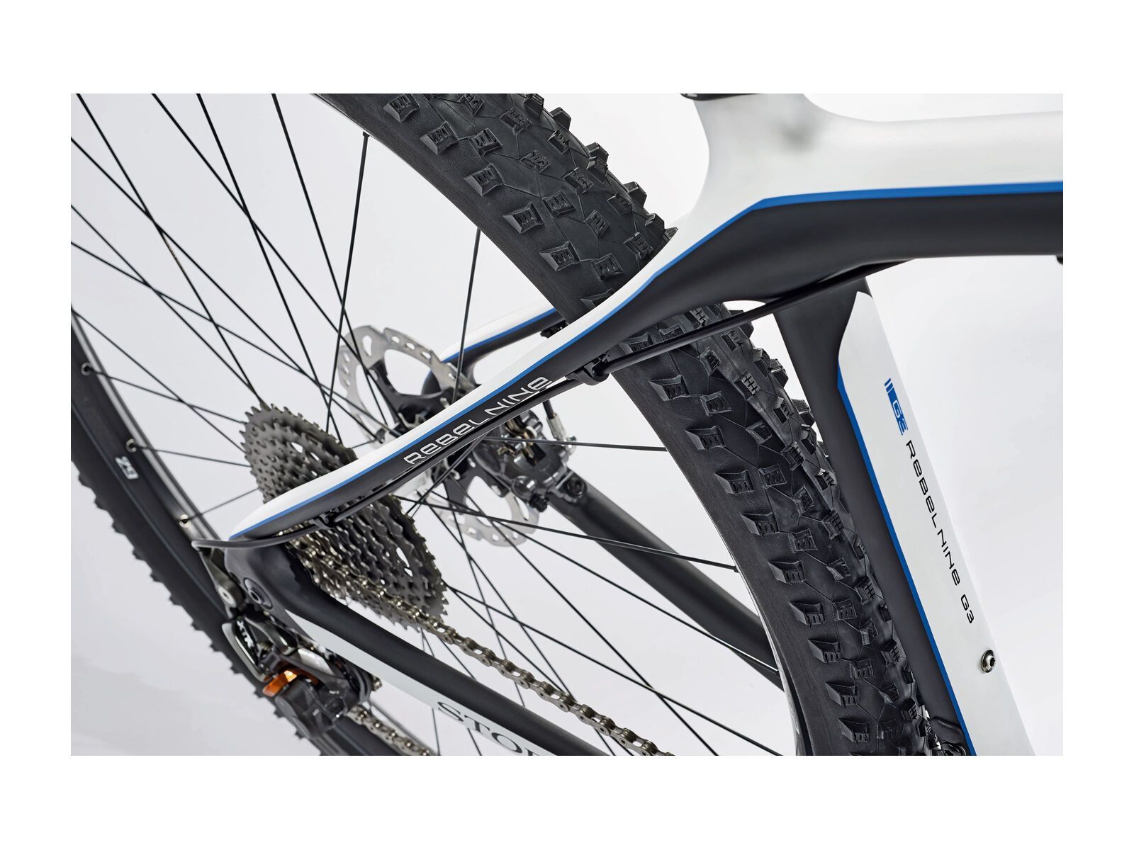Storck Rebel Nine G3 XT 2x11, black/blue/white - Bild 4
