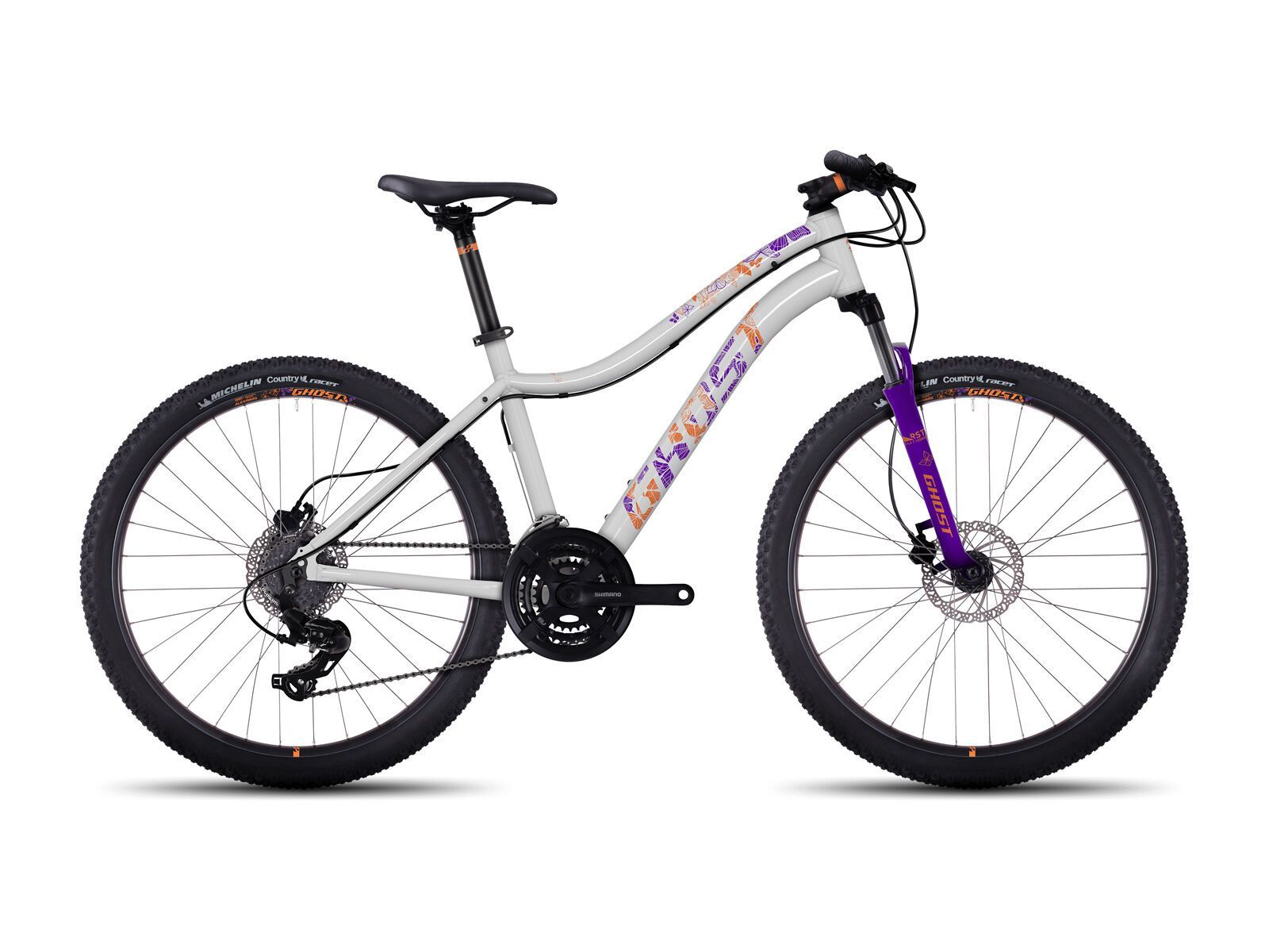 Ghost Lanao 1 AL 26, star white/violet/tangerine orange - Bild 1