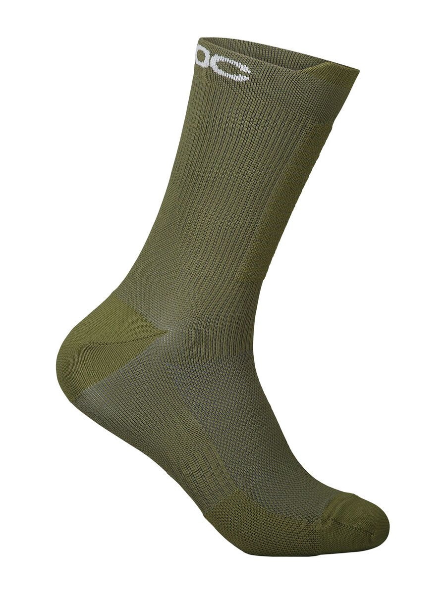 POC Lithe MTB Sock Mid, epidote green - Bild 1