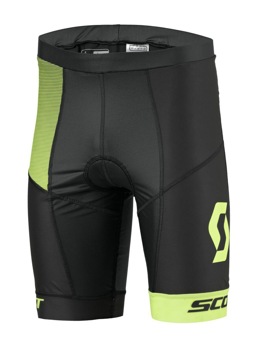 Scott Plasma w/Pad Shorts, black/neon yellow - Bild 1