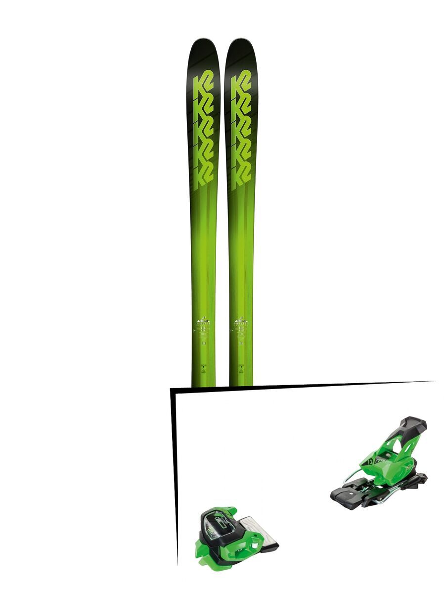 Set: K2 SKI Pinnacle 95 2018 + Tyrolia Attack² 13 GW green - Bild 1