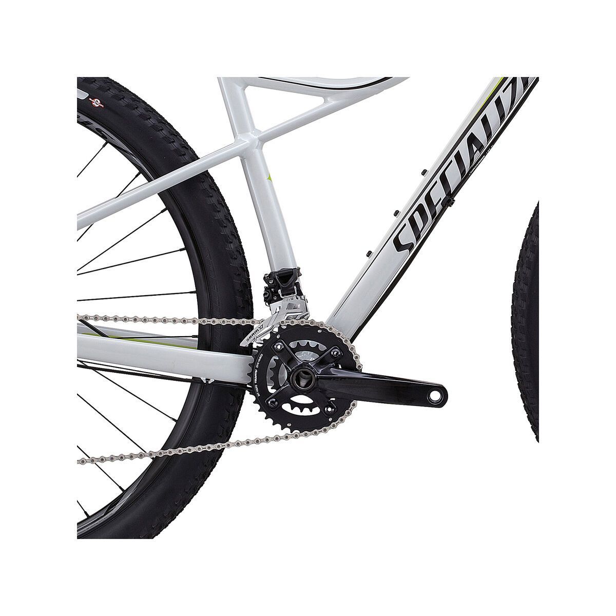 Specialized Fate Elite 29, gloss dirty white/pearl hyper green/metallic black - Bild 3