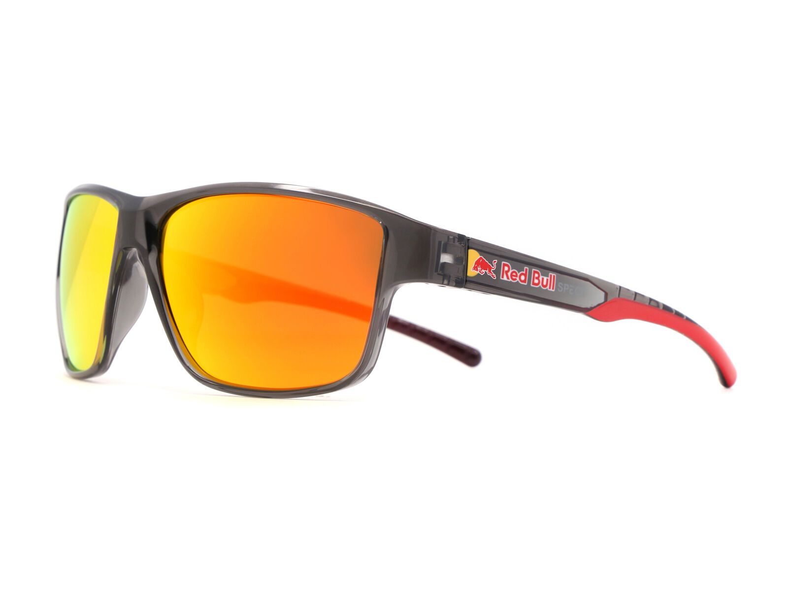 Red Bull Spect Eyewear Chess, Brown-Red/Orange Mirror / shiny x'tal grey - Bild 4