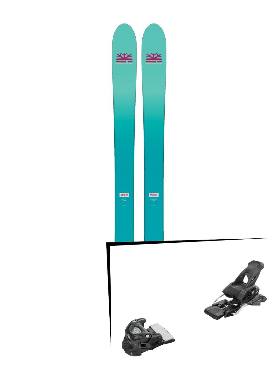 Set: DPS Skis Nina F99 Foundation 2018 + Tyrolia Attack 13 solid black - Bild 1