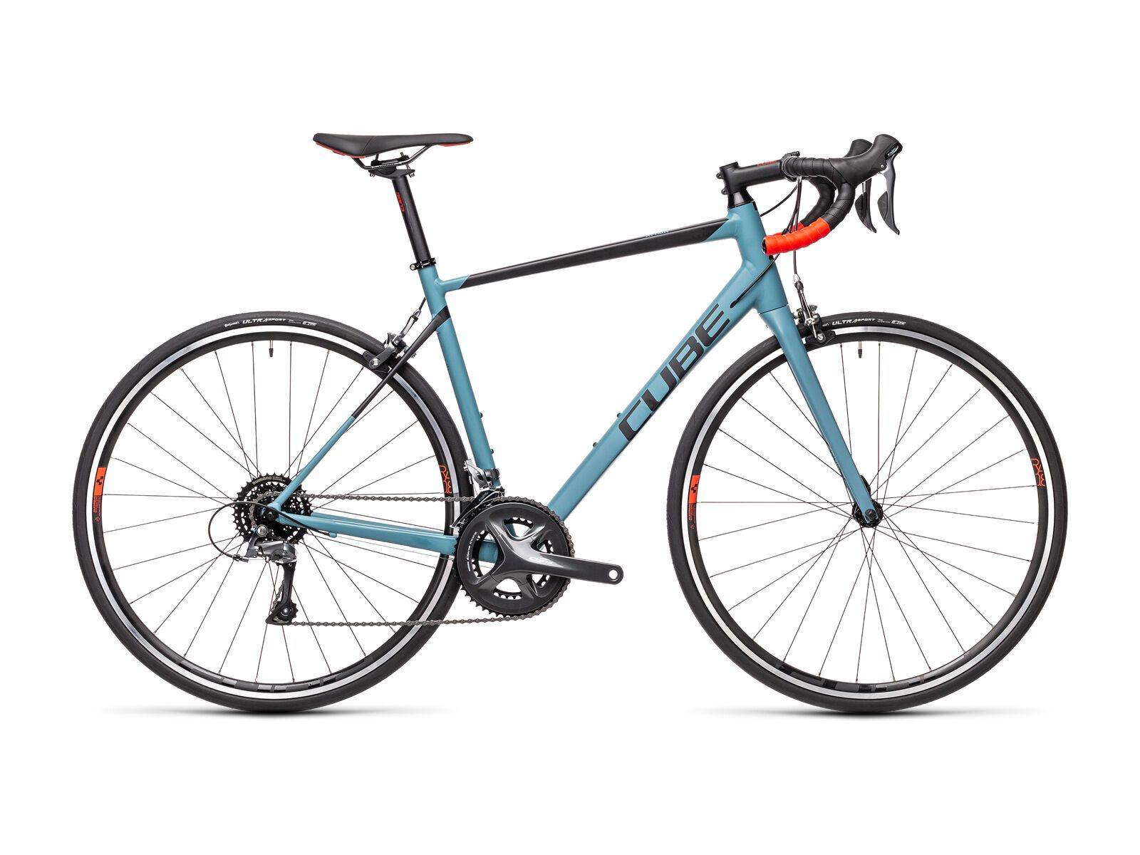 Cube Attain, greyblue´n´red - Bild 1