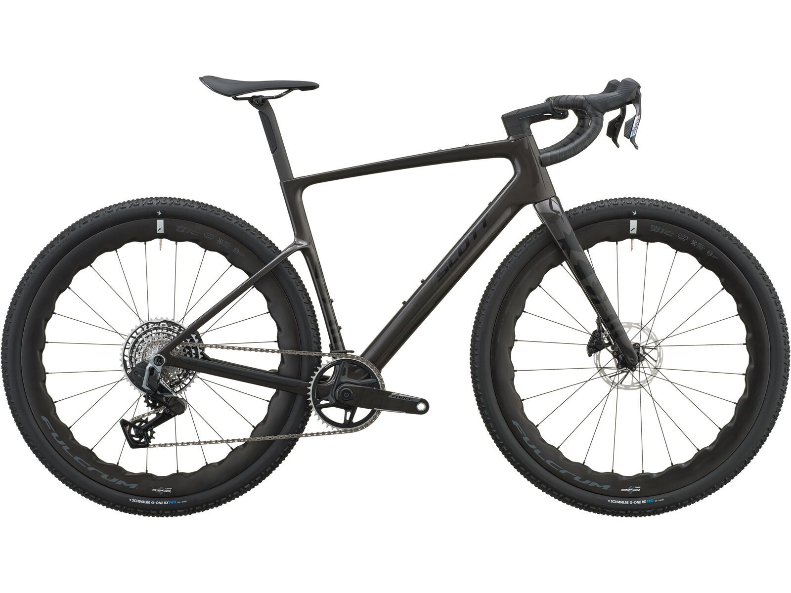 Scott Addict Gravel 20, watery black - Bild 1