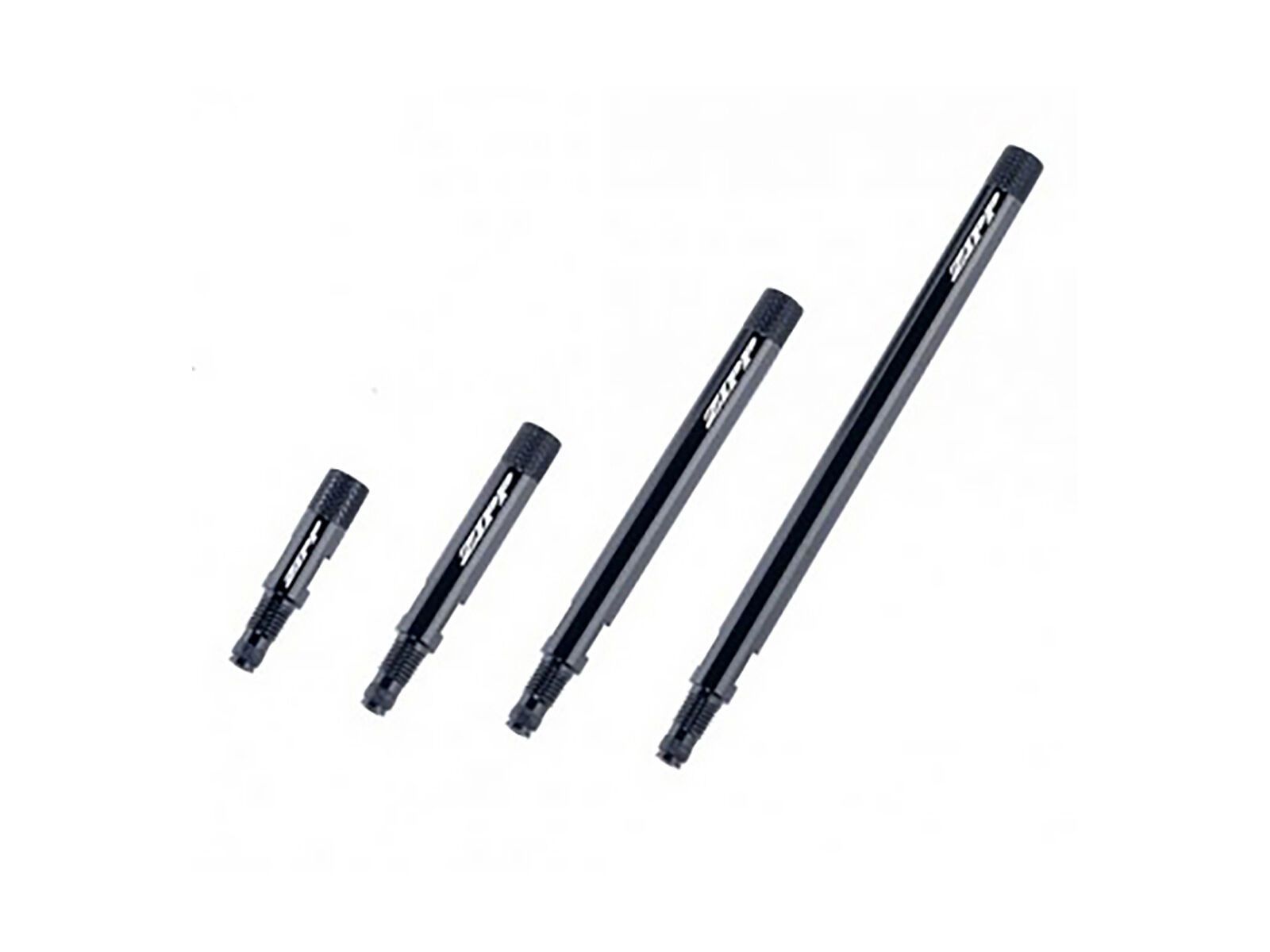 Zipp Tangente Ventilverlängerung Knurled, schwarz - Bild 1