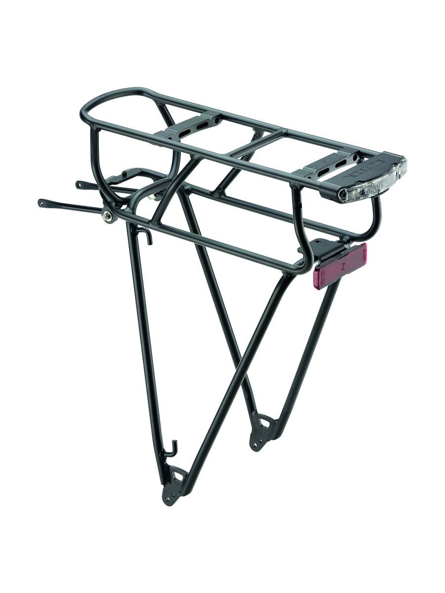 Racktime E-Bike Träger Bosch I-Valo o. Kondensator, schwarz - Bild 1