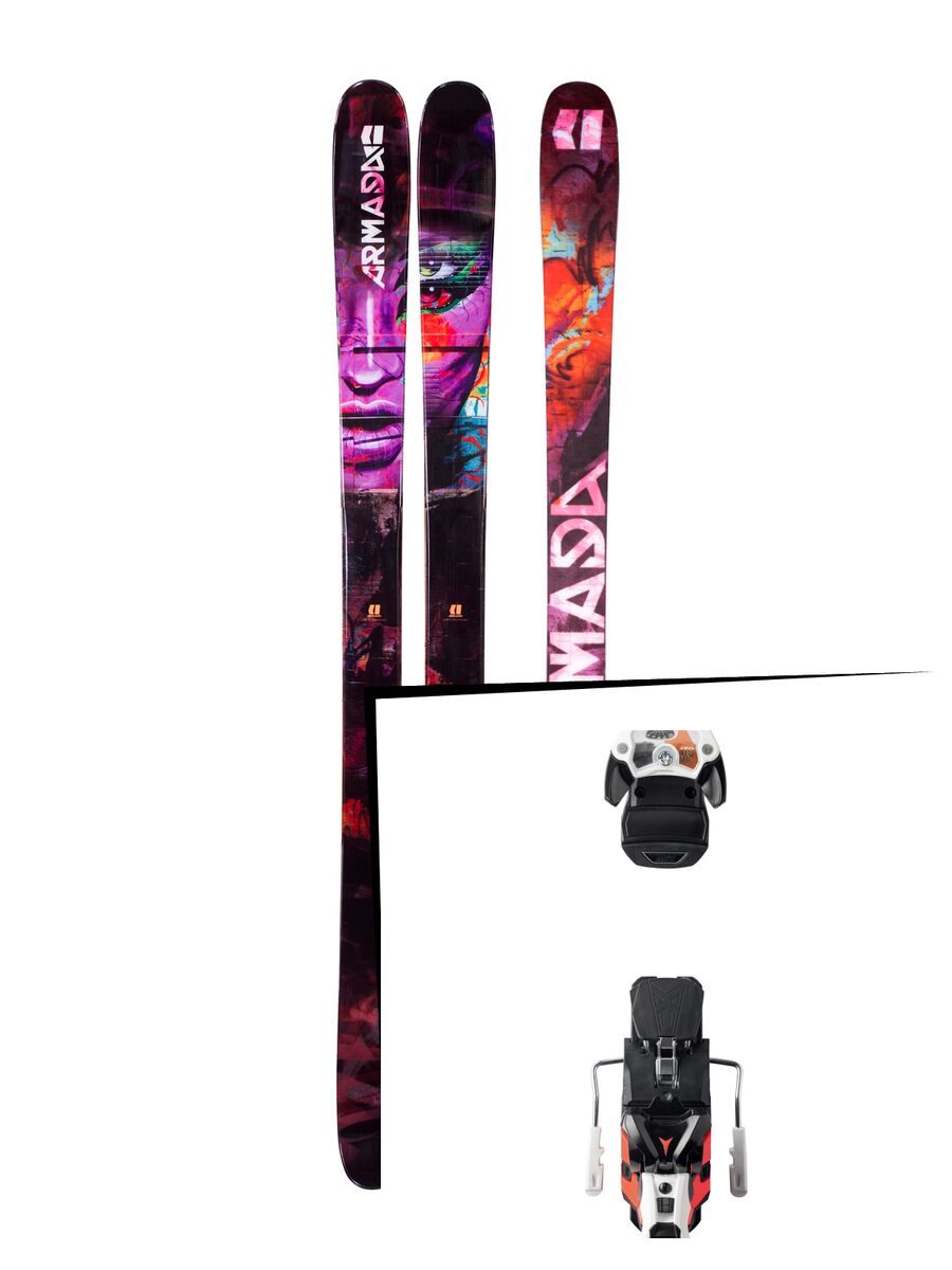 Set: Armada Arv 96 2018 + Atomic Warden MNC 13 white/black/orange - Bild 1