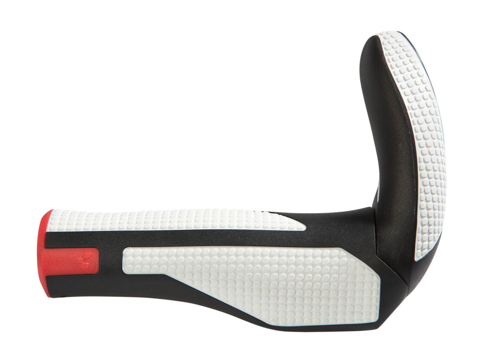 Cube Natural Fit Tour Griffe Bar End, schwarz/weiß/rot - Bild 1