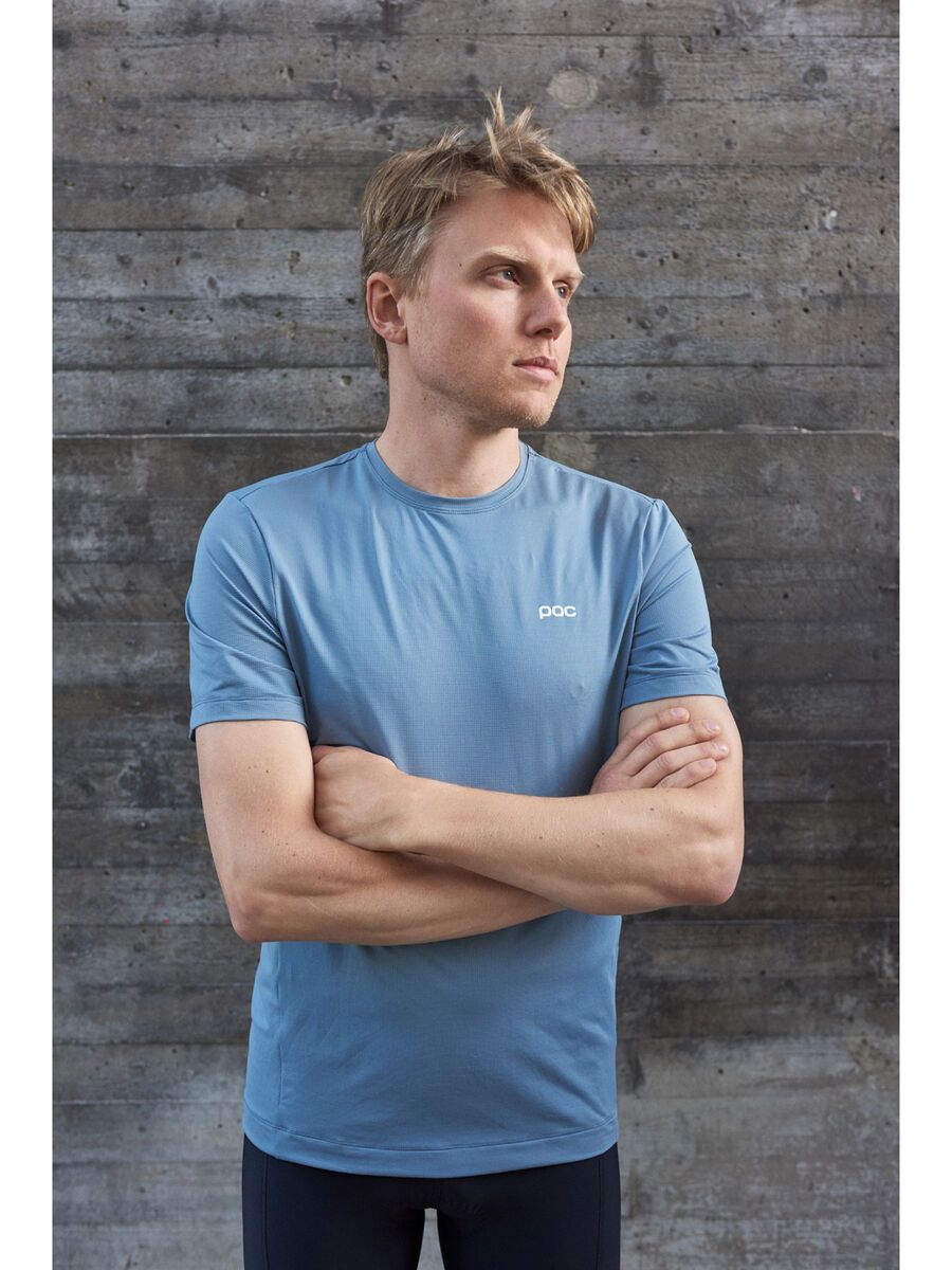 POC M's Air Tee, calcite blue - Bild 7