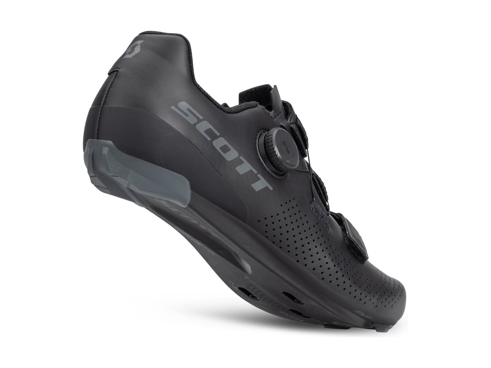 Scott Road Team BOA Shoe, matt black/dark grey - Bild 2