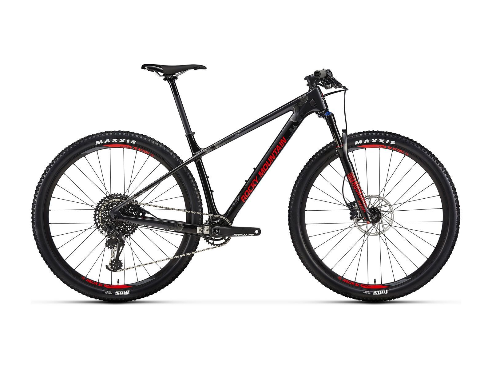 Rocky Mountain Vertex Carbon 50, smoke on the water/black in black/flaming lips - Bild 1