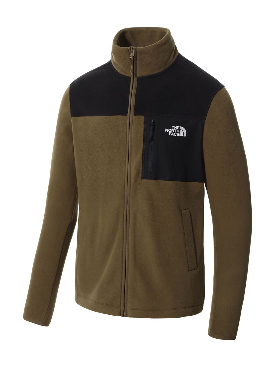 The North Face Men’s Homesafe Full Zip Fleece, military olive-tnf black - Bild 1