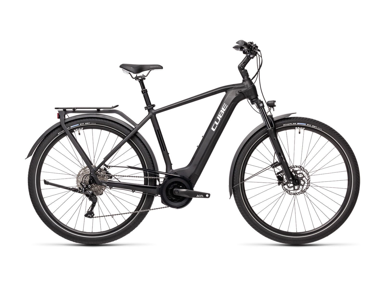 Cube Touring Hybrid Pro 500, black´n´white - Bild 1