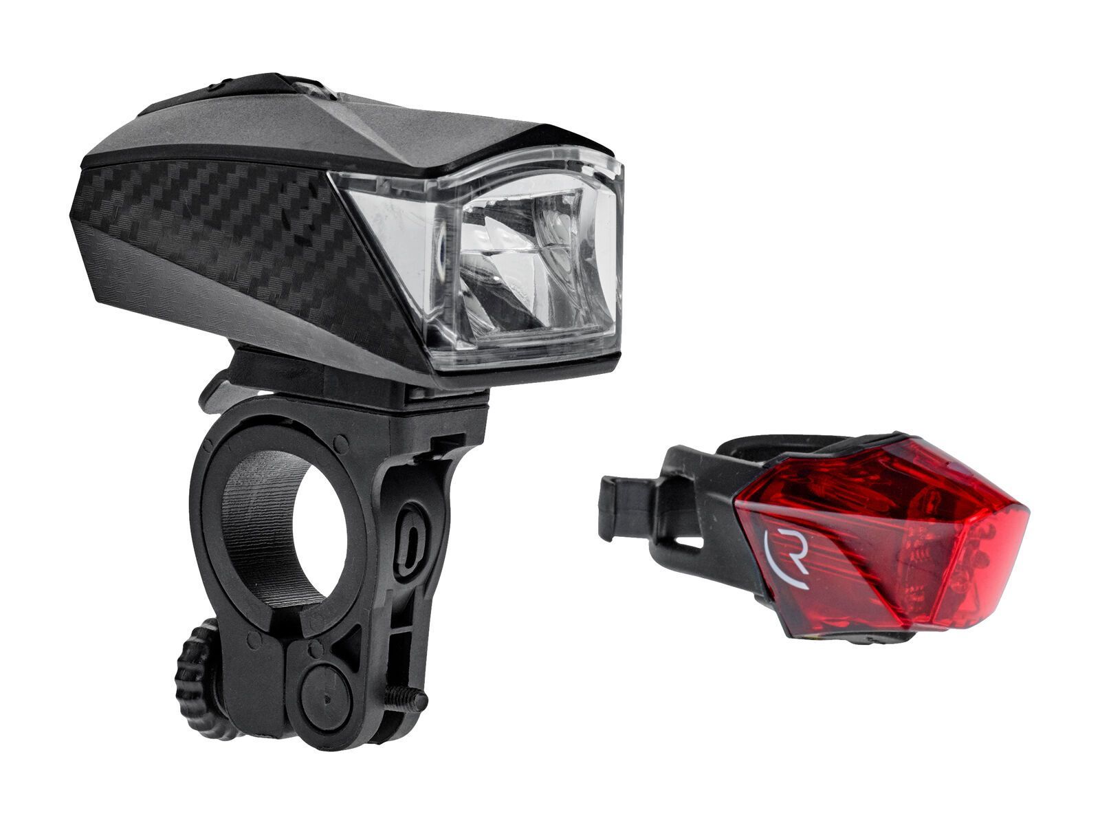 Cube RFR Beleuchtungsset Tour 30, black´n´glossy black - Bild 1