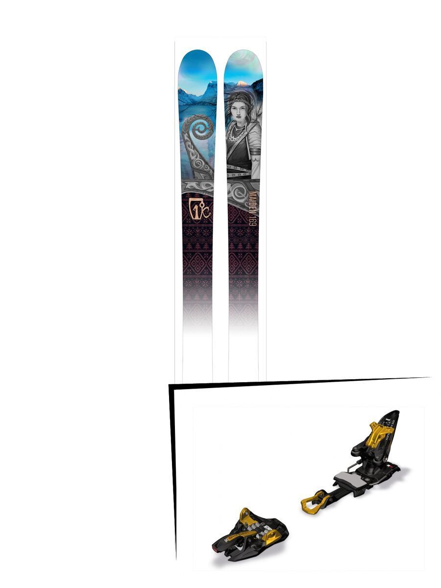 Set: Icelantic Maiden 2016 + Marker Kingpin 10 (1289301) - Bild 1