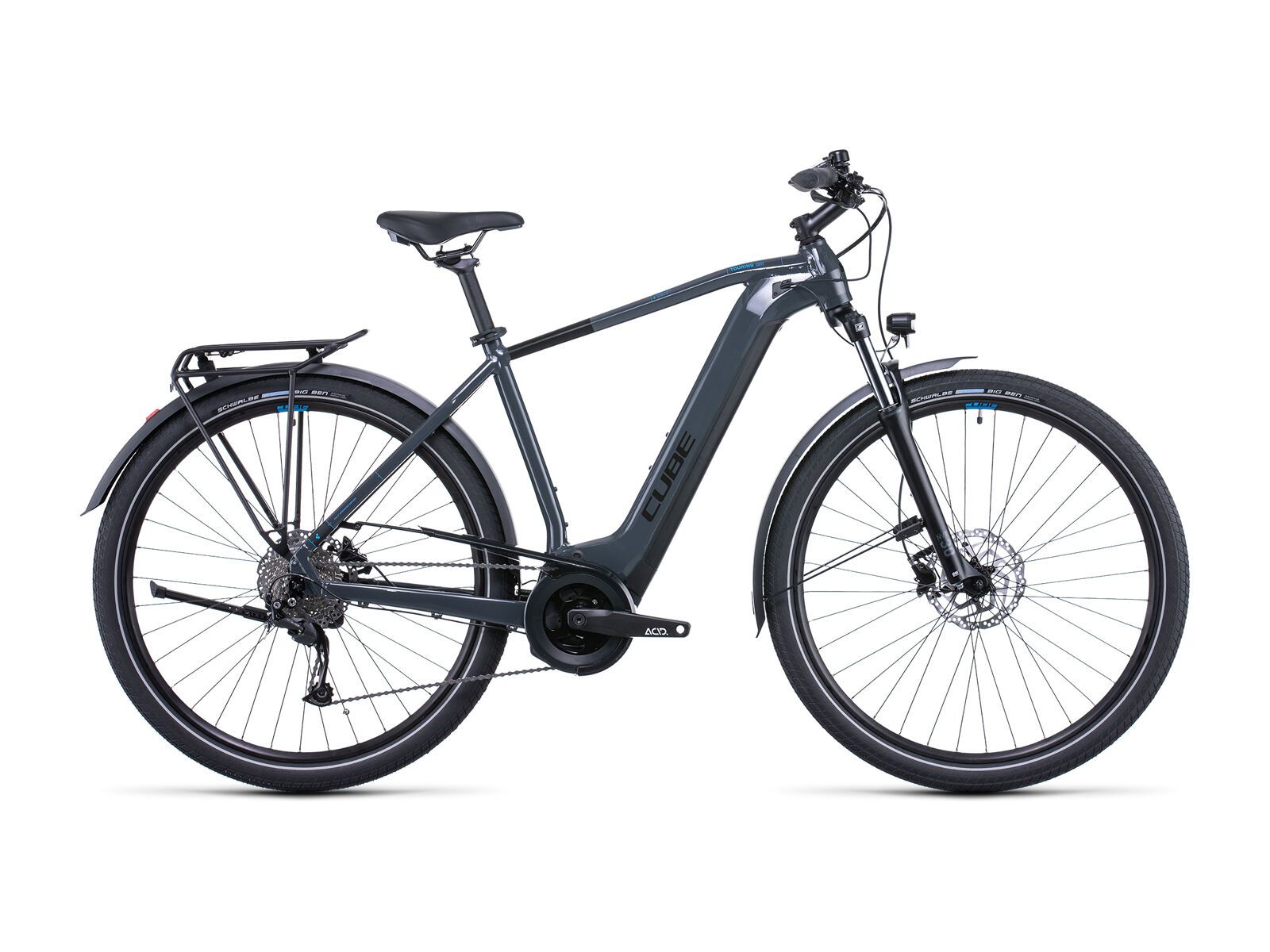 Cube Touring Hybrid One 400, grey´n´blue - Bild 1