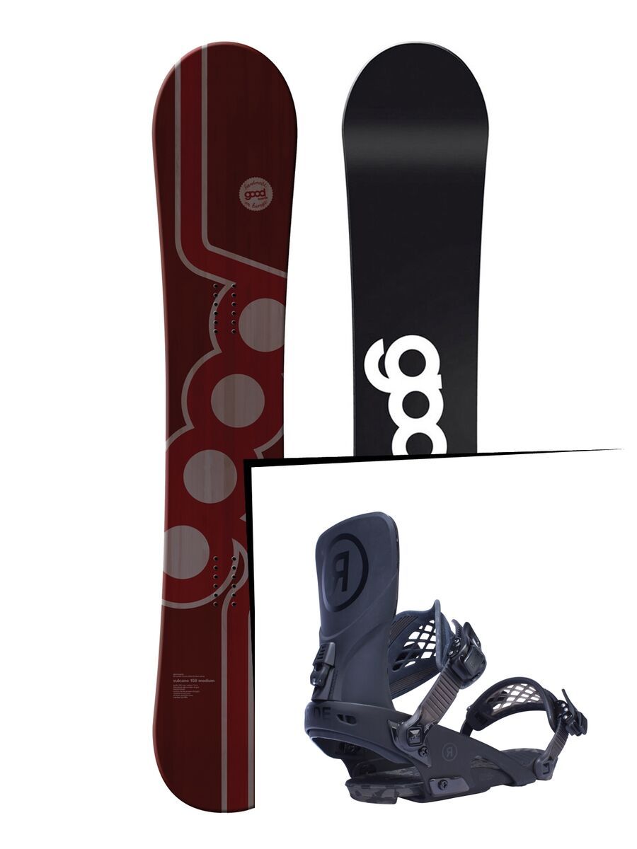 Set: goodboards Vulcano 2017 + Ride LTD (1770150S) - Bild 1