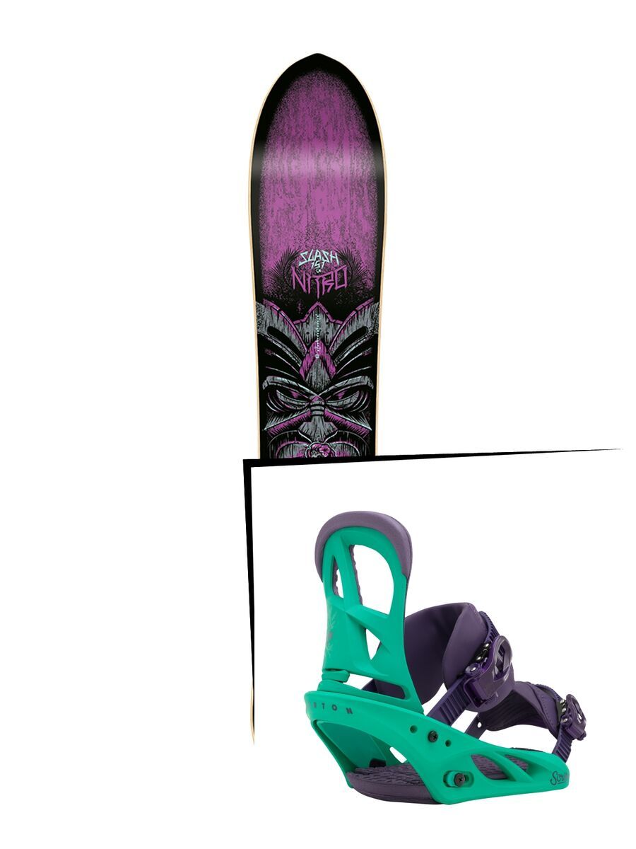 Nitro Set: Slash Womens 2016 + Burton Scribe - Bild 1