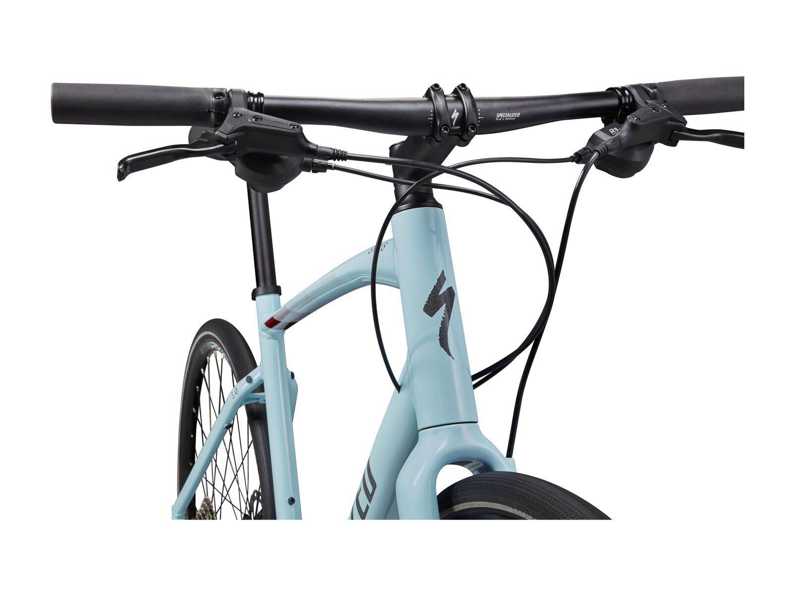 Specialized Sirrus 3.0, gloss summer blue/metallic crimson/black reflective - Bild 5