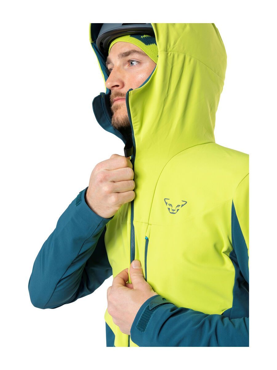 Dynafit Radical Infinium Hybrid Jacket M, lime punch - Bild 5