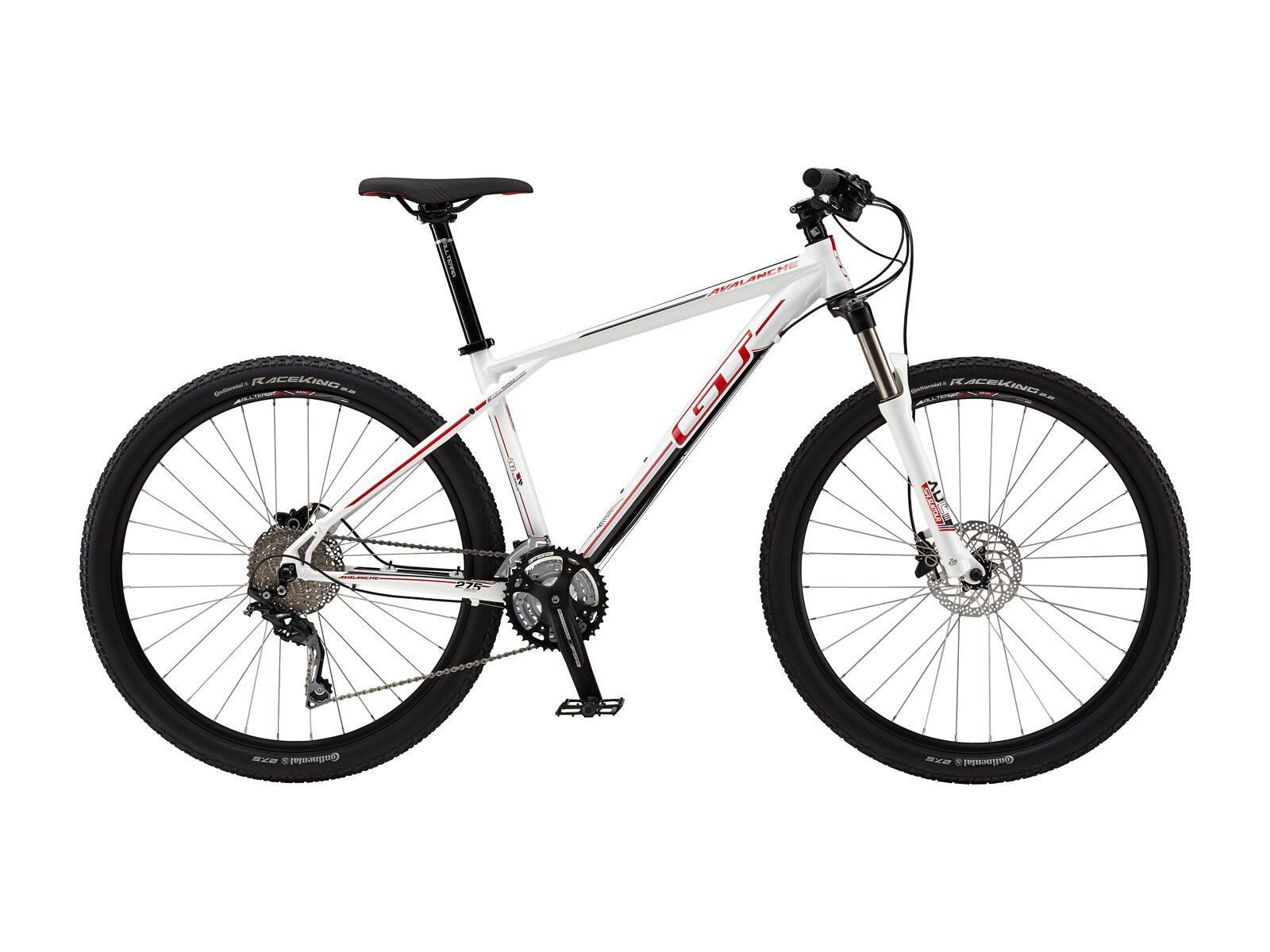 GT Avalanche Elite 27.5, gloss white - Bild 1