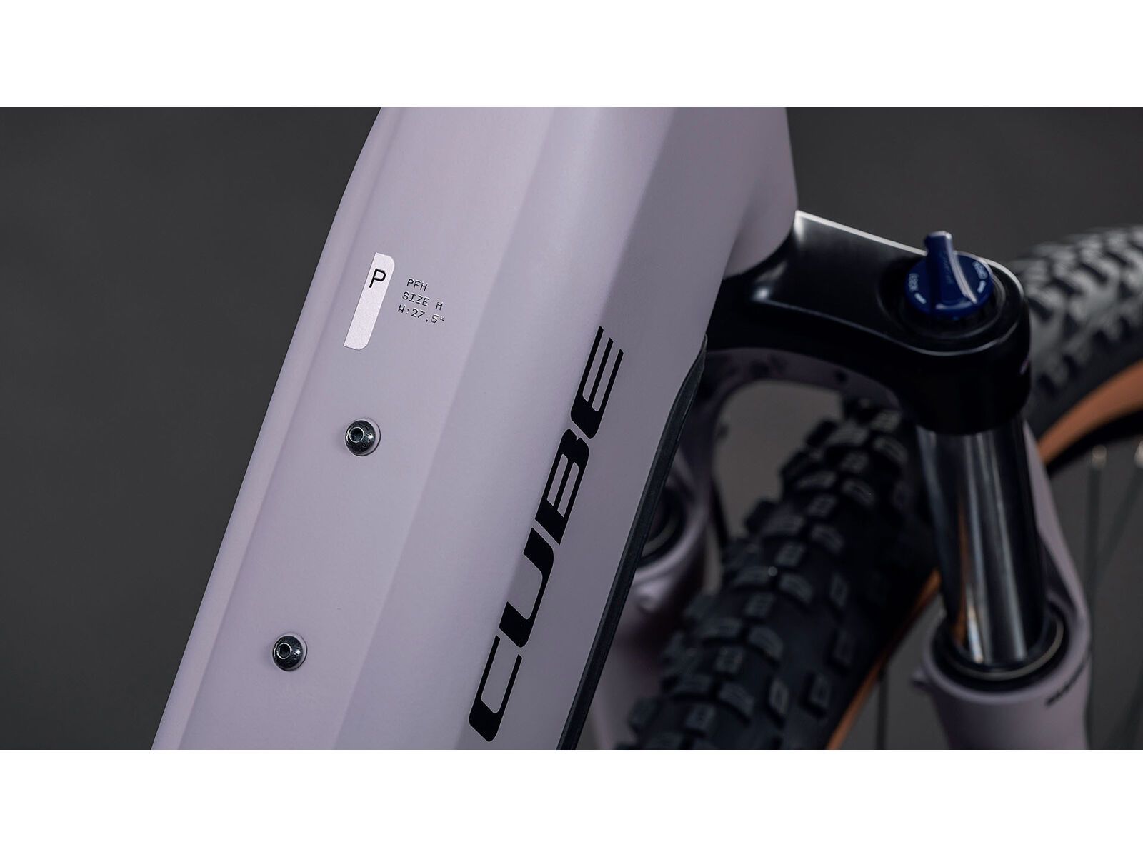 Cube Reaction Hybrid Performance 600 Easy Entry 27.5, plumgrey´n´black - Bild 3