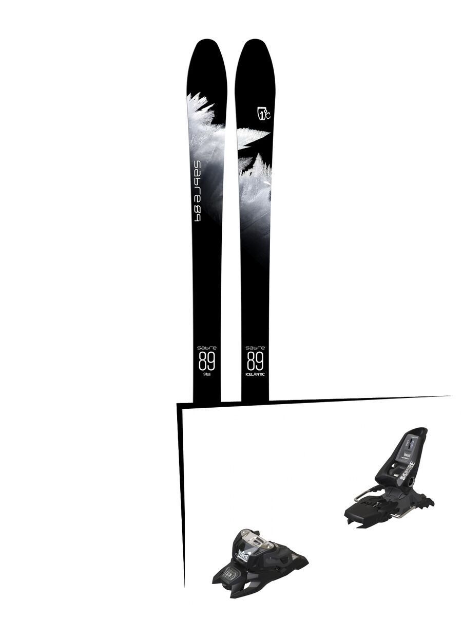 Set: Icelantic Sabre 89 2018 + Marker Squire 11 ID black - Bild 1