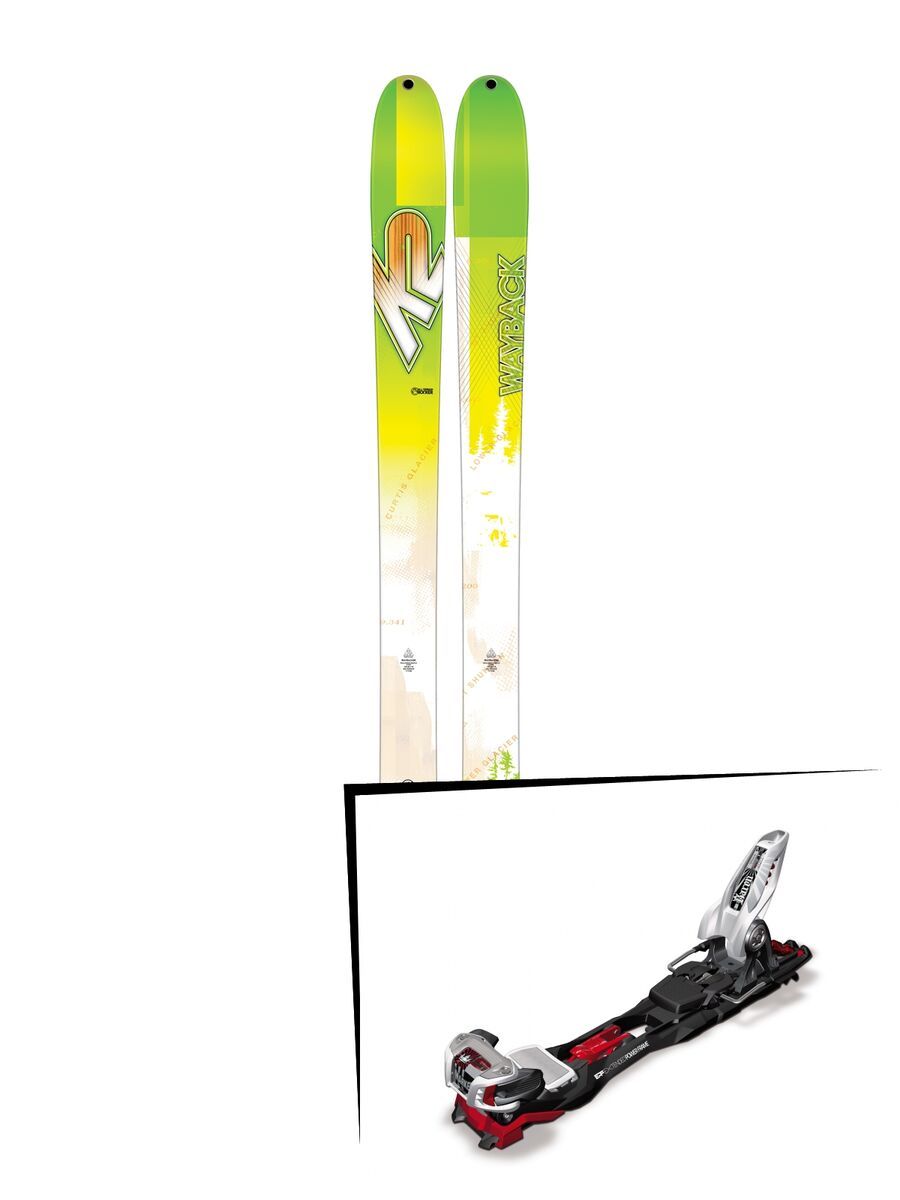 Set: K2 SKI Wayback 96 2017 + Marker Baron EPF 13 (499351S) - Bild 1