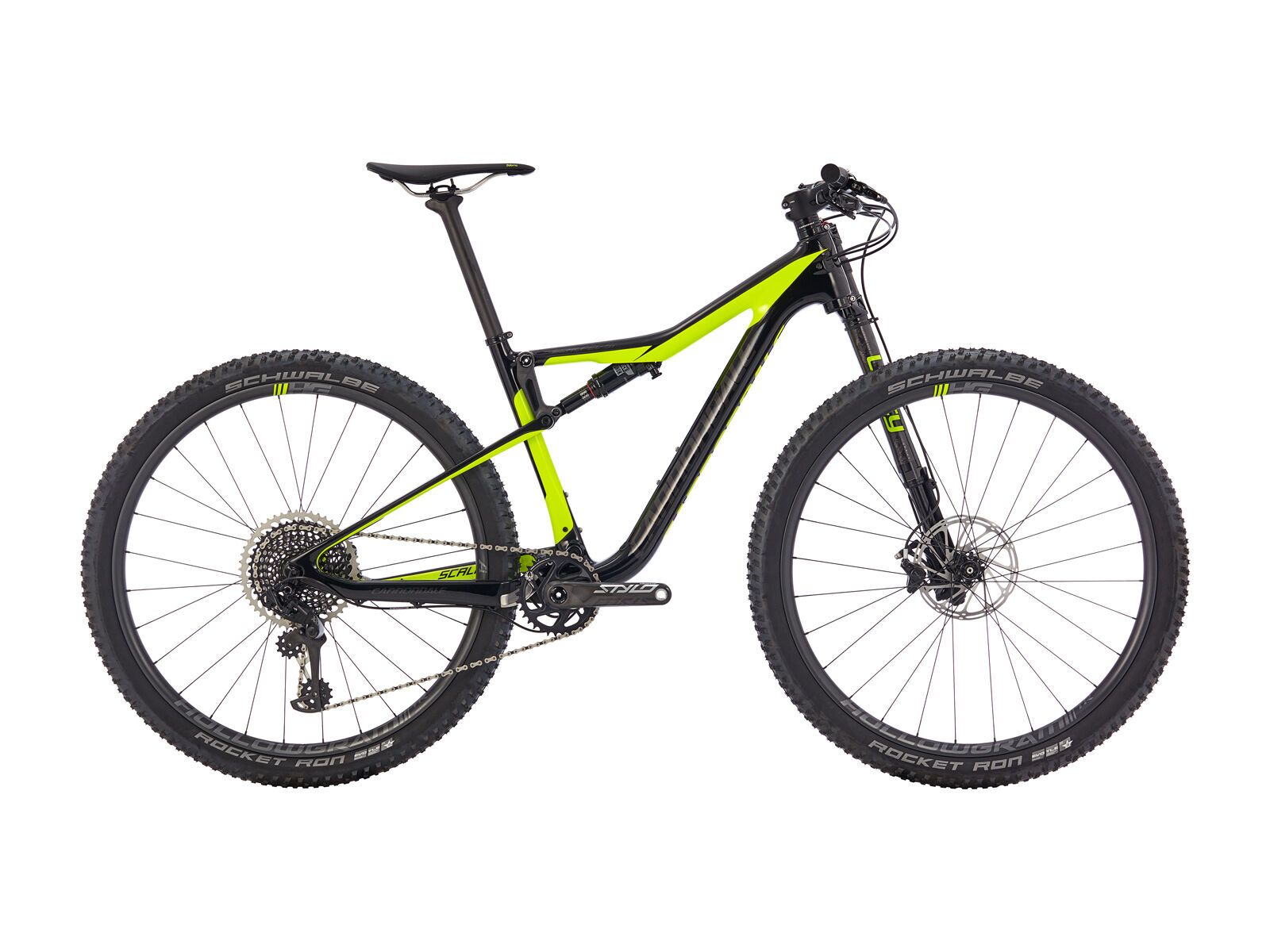 Cannondale Scalpel-Si Hi-Mod 1 29, jet black w/ volt and anthracite - gloss (VLT) - Bild 1