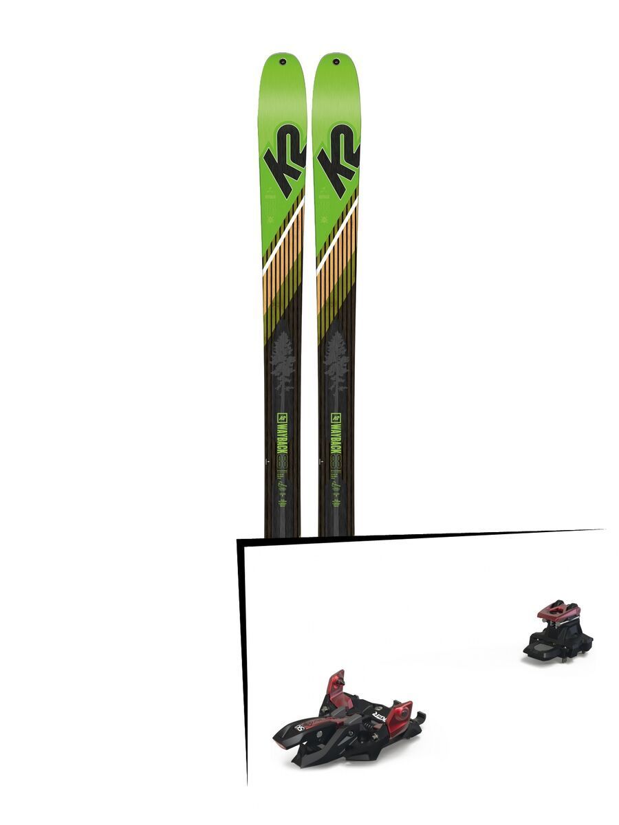Set: K2 SKI Wayback 88 2019 + Marker Alpinist 12 (2319300) - Bild 1