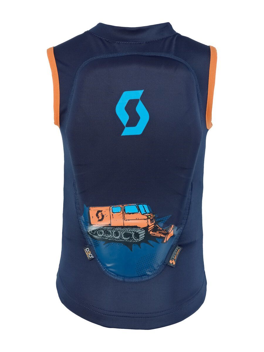 Scott Actifit Junior Vest Protector, black orange print - Bild 2