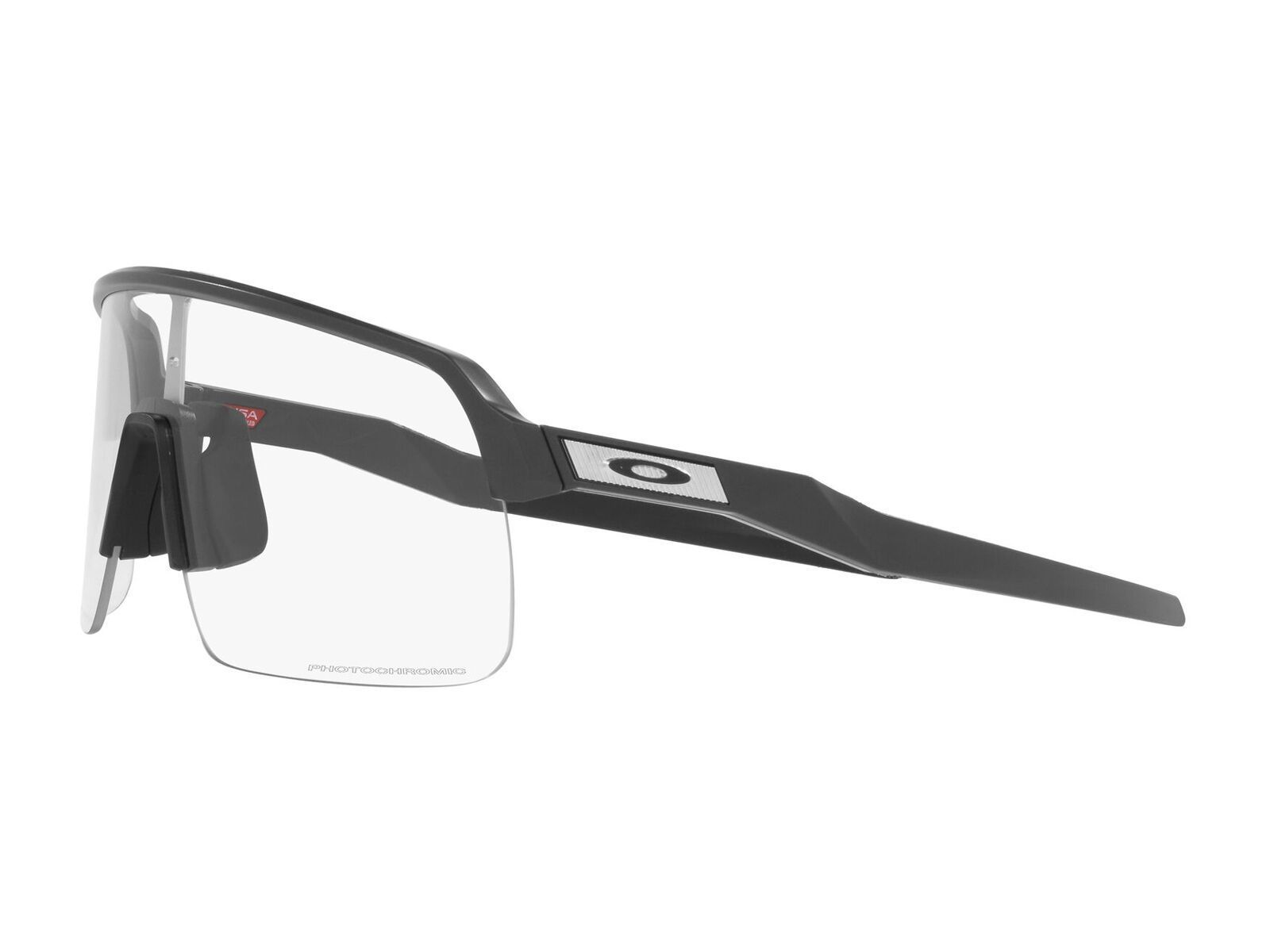 Oakley Sutro Lite, Clear To Black Iridium Photochromic / matt carbon - Bild 5